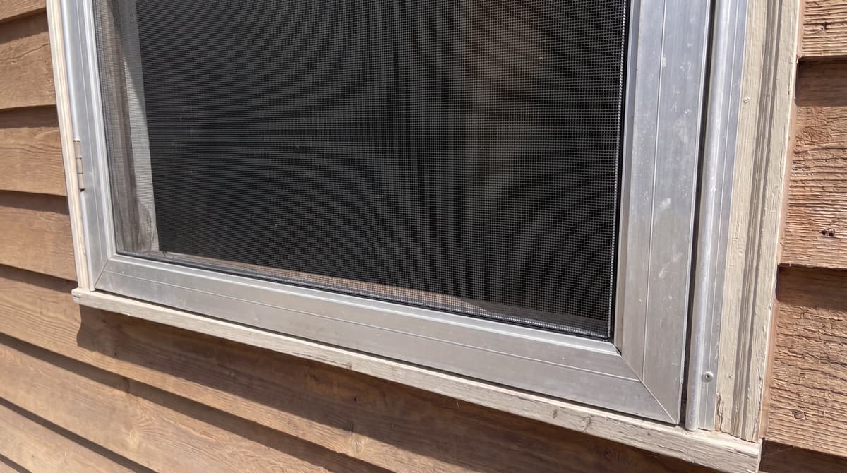 Screen Door Repair - After